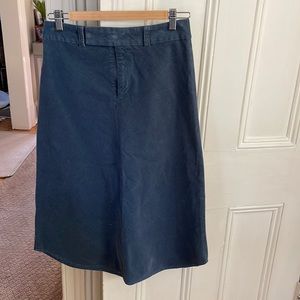 Vintage Banana Republic light weight corduroy skirt